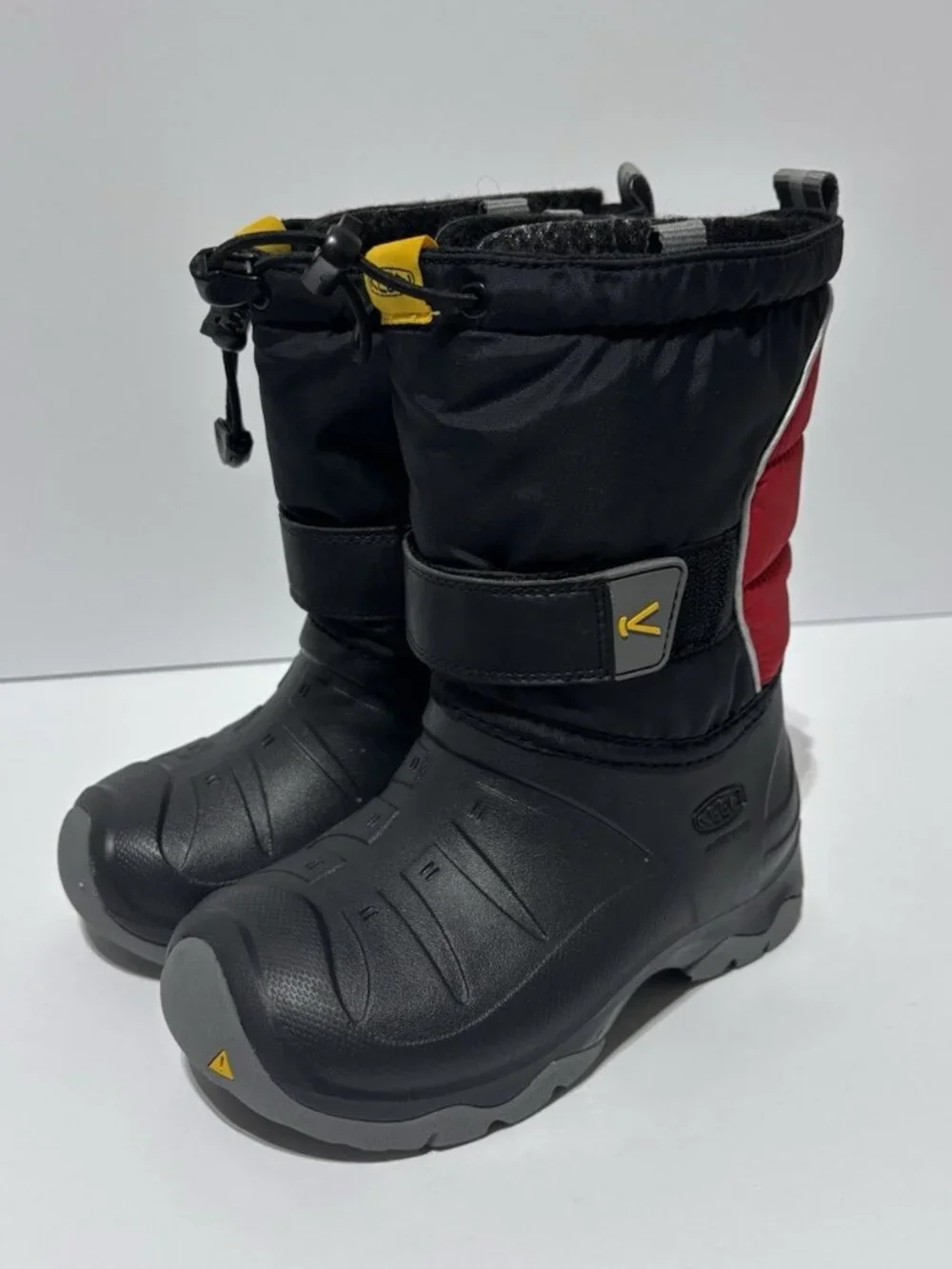 Keen Little Kids’ Lumi II Waterproof Winter Boots Black, Girls’ Size 13 M